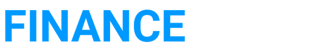 Zdjęcie logo firmy Finance Trend niebiesko białe